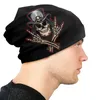 Beretten cool schedelpatroon dunne schedels beanies caps piraten hoed sport sport motorkap hoeden voor mannen vrouwen