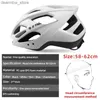 Radsportkappen Masken X-Tiger-Radsporthelm Frauen LED LEG HELTRAD RAD BIKE HEHR HELTRABKEIT HELM HELTE KREIZE KRANKELNEHMEN HELTE L48