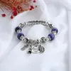 Charm Bracelets Chinese Style Ethnic Colored Glaze Handmade Bracelet For Women Men And Cuff Beaded Present