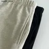 Men's Pants New mens sports pants long pants jogging pants 100% cotton hip-hop loose unisex sports pants Q240417