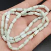 Certifierad Burma 100% Natural A Jade Jadeite 8.10mmx4.60mm pärlor halsband 23 tum