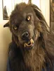 Werewolf Cosplay Headwear Costume Mask Simulation Wolf Mask för vuxna Schildren Halloween Party Cosply Wolf Full Face Cover X08032435745