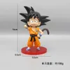 Actie speelgoedfiguren 8/16pcs Set anime z karakters figuur model speelgoed speelgoed kuririn zoon goku vegeta trunks super saiya pvc actiefiguur cadeau