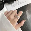 Wedding Rings Origineel ontwerp Boheemian Retique Silver Color Chains Ring For Women Fashion Open Finger Female Boho Jewelry