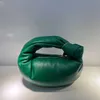 2023 Women Mini Knotted Handbag Cloud Bag Soft Cowhide Clutch Luxury Designer Fashion Hand Carrier Female 18 Colors Choice