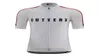 2020 Nieuwe retro fietsentrui Korte mouw mannen zomer witte fietsen shirt wegen wielrennen ademende mesh fabric mtb jersey cus2196117