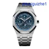 Fancy AP Wrist Watch Royal Oak Series Box Certificate 41mm Automatisk mekanisk kalender Mens Watch 26574st