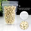 Sacs de rangement 100pcs Sac à fermeture éclair refermable Snack Food Snack Emballage Sachets adaptés aux grains de café