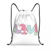 SASSE SCHEARE GNOME Custom Gnome In Love Cine Drowpack Men Women Lightweight Gym Sports Sackpack Sacks per l'allenamento