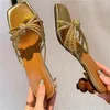 Elbise ayakkabılar tuhaf stil bayanlar için yüksek topuklu ayakkabılar kare ayak parmakları tacones şasası femme weaven kadın sandaletler dikiş çizgileri zapatos mujer