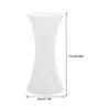 Vases Nordic Plastic Plum Vase Home Decor Conteneur de fleurs modernes pour centres de table Boho Flowers White Plant