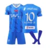 Fotbollsuppsättningar/spårning 2324 Riyadh New Moon Jersey Home Neymar 10 Fotboll Barnsportset