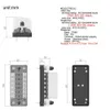Nuova scatola di fusibili a 6 vie in 6 connessioni a vite positive e negative fissate out Out Terminale femmina Adatto per camion per auto
