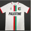 2024 Jerseys de football de Palestine Stripe Stripe Red Green Football Shirt War Justice March Football Uniforme S-4XL