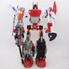 6 em 1 Superion HZX Transformation Toys Atualizar versão Ação Figura KO G1 Robot Aeronave IDW Modelo Boy Kids No Box 240408