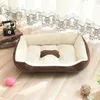 Zachte kat puppy honden bank bed slaapzak kennel voor groter klein huis kussen bedden huisdierproduct 240426