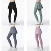 Women ll Yoga Leggings Rock gefälschte zweiteilige Jogginghosen Populär atmungsaktiven Anti-Shrink-Fitnessstudio-Sporthosen Training Plus Size Legging