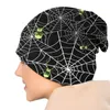 Berets Thin Skullies Beanies Caps Hocus Pocus Halloween Spiderwebs With Woven Fabric Hat Sport Sports Bonnet Hats For Men Women