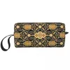 Sacs de rangement Bohemian Antique Persian Carpet Tobetry Tobetry Sac ethnique Tribal Style Cosmetic Makeup Organisateur Lady Beauty Dopp Kit Dopp Kit