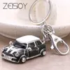 Клайф -мачины Lanyards Fashion Car Car Key Chain Chain Charm Charm Women Sidbag Crystal Подвеска небольшая роскошная модель автомобиля Accessories YSK073 D240417