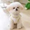 Dog Apparel Spring/Summer Cartoon 3D Bear Backpack Two Legged Tank Top Cat Summer Thin Breathable Pet Clothes Puppy