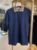 Mode Luxe Buurberlyes Kleding voor vrouwen Men Zomer Nieuwe Plaid Neckline Polo Shirt Korte mouwen T -shirts met originele 1to1 merk Logo van hoge kwaliteit