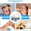 Elektrische hoofdhuidkop Massager Kneadvibrerend apparaat Gezondheidszorg Schouderhalsbeenarm Diepweefsel Massage Cat Pet Massager 240417