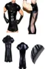 Мужские grings Wetlook Latex Catsuit Кожаный человек.