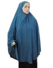 Overhead Hijab Long Khimar Femmes Musulman Veil prière Eid Ramadan Turban Headscarf Enveloppe la coiffure arabe de dinde islamique Burqa Top240403