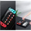 Casos para Nintendo Switch Bag de armazenamento de luxo Caixa de bolso de malha à prova d'água para Nitendo Nintendo Switch NS Console Joycon Acessório