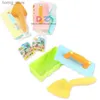 Sand Play Water Fun Sand and Snow Tool Set Garden Toys Childrens Sand and Snow Mold Childrens Summer Toys Seaside Games Sand and Snow Winter Toys Y240416