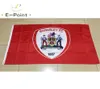 England Barnsley FC 35ft 90 cm150 cm Polyester EPL Flagge Banner Dekoration Fliege Hausgarten Flagge Festliche Geschenke 7925638
