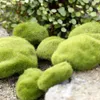 Size Artificial Stone Moss Fake 4 Rocks Home Decor Simulation Plant DIY Decoration For Garden And Crafting Green Wholesale 240127 ation 20127