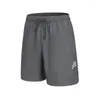 Abbigliamento da palestra sport da esterno Shorts a fili rapidi per uomini abbigliamento da basket leggero e traspirante da basket da basket