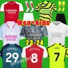 3XL 23 24 Saka Futbol Forması G. Jesus Odegaard Pirinç Havertz 2023 2024 Nişancılar Martinelli Smith Rowe Nketiah Zinchenko Saliba Futbol Gömlek Erkek Çocuklar Setleri Kiti Kit