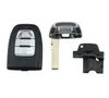 Garantido 100 3Button Smart Remote Key Shell Substituição para Audi A4L A6L A5 Q5 Chave SHELL INSERT Small Key 6193428
