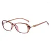 Solglasögon 2024 Kvinnor Fashion Optical Anti-Blue Light Reading Glasses Trendy Eyewear Presbyopia glasögon 1.0 1.5 2,0 2,5 3.0 3.5 4.0