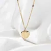 Pendant Necklaces SKEDS Fashion Heart Necklace Choker For Women Girls Korean Style Chain Accessories Jewelry Elegant