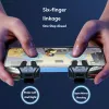 Мыши G21 мобильный телефон игра Trigger Gamepad Joystick 6Finger AIM Стрельба L1 R1 Кнопка Кнопки Кнопки Игровых пальцев для контроллера игры PUBG