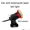 Decorative Lights Upgrade 1Pc Car Led Fog Light Vehicle Anti-Collision Taillight Brake Warning Lamp Parking Tail Bb Drop Delivery Mo Dheog