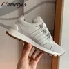 Scarpe casual S Run Women Lace Up String per tallone rotondo TOE Flat Flat Female Sneaker Patchwork Sneaker Walk