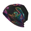 Berets Neon Psychodelic Gushrooms Stuff Unisex Locomotive Vailies Kapelusz dla mężczyzn i kobiet na świeżym powietrzu