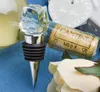 Свадебные дверные подарки Crystal Rose Wine Bottle Stopper Valentine039S День подарок сувенир для гостя 30шт Whole3138363