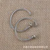 Designer David Yumans Yurma Jewelry Bracelet Medium Cable Ring Earrings Pop Button Thread