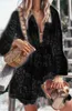 サマーレースの女性セクシーなかぎ針編みビキニカバーフローラルホワイトブラック水着ビーチスーツドレストップ240412