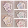 Hair Accessories Cloth Butterfly Tassel Clip Cute Colorful Children Barrette Ornaments Pearl Hanfu Hairpin Kids Gift