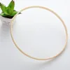 Dekorativa blommor 20 PCSdecorative Wood Tools Diy Christmas Wreath Crafts Material Dream Catcher Hoop Ring Garland Supply