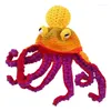 Bérets Hat Unisexe Cthulhu Style Adult Party Funny Octopus Headgear Creative Holiday Gift Tricky Woolen