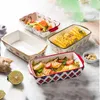 Ceramic Baking Dish Roasting Lasagna Pan Rectangular Dish Bakeware Pan With Handle Oven Kitchen Baking Tool baking tray