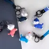 Creative Space Cat Astronaute Exquis Cartoon Keychain Car Keychain Keychain Bookbag suspendu petit cadeau en gros